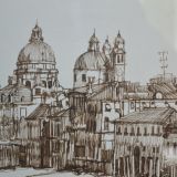 Pen and ink Venice