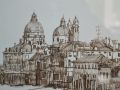 Pen and ink Venice