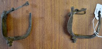 brass racing gates belonging to Parsonage family